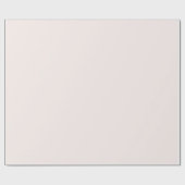 Milchrosa Feststoff Geschenkpapier (Flach)