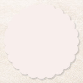 Milchrosa Feststoff Untersetzer