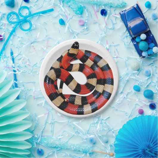 Milchschlange Pappteller (Party)