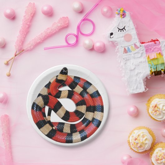 Milchschlange Pappteller (Party)