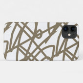 Milchschokolade Abstrakt Art iPhone 11 Fall Case-Mate iPhone Hülle (Rückseite (Horizontal))
