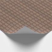 Milchschokolade Candy Bar Geschenkpapier (Ecke)