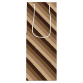 Milchschokolade Geschenktüte Für Weinflaschen (Vorderseite)