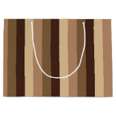 Milchschokolade große Geschenktasche Geschenktüte (Vorderseite)