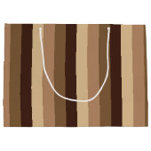 Milchschokolade große Geschenktasche Geschenktüte (Rückseite)