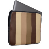 Milchschokolade Laptopschutzhülle (Vorne Rechts)