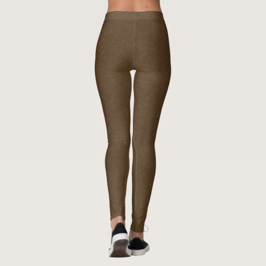 Milchschokolade Leggings (Rückseite)