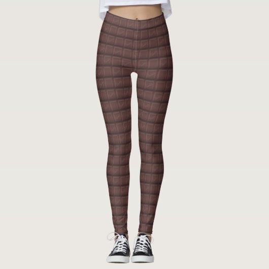 Milchschokolade Leggings (Vorderseite)