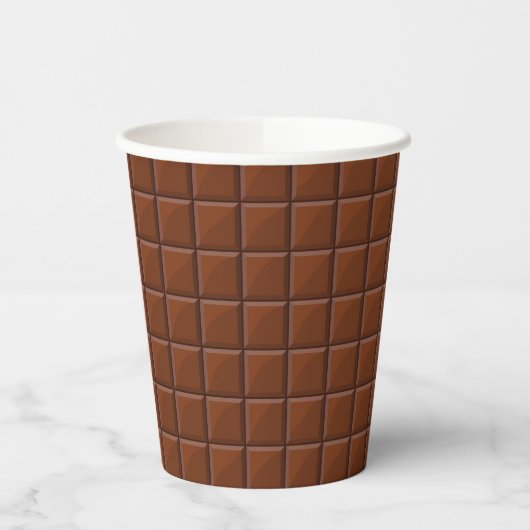 Milchschokolade Pappbecher (Links)