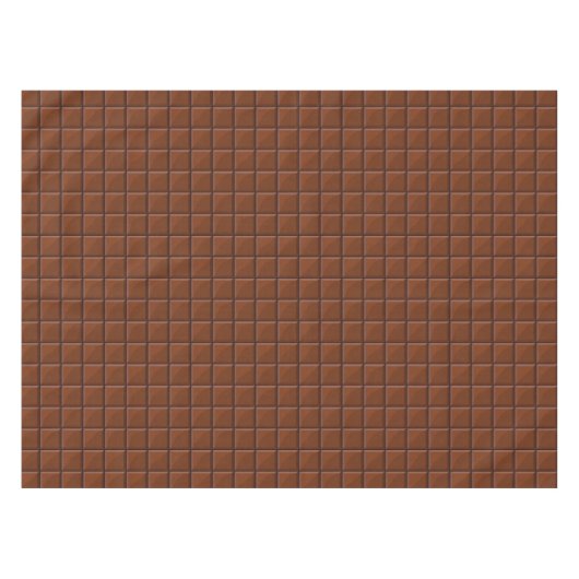 Milchschokolade Tischdecke (Vorderseite (Horizontal))
