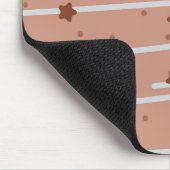 Milchschokolade-US Flagge-Muster Mousepad (Ecke)
