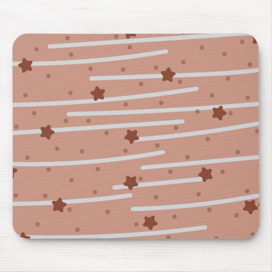 Milchschokolade-US Flagge-Muster Mousepad (Vorne)