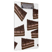 Milchschokoladenkuchen. Klemmbrett (Rechts)