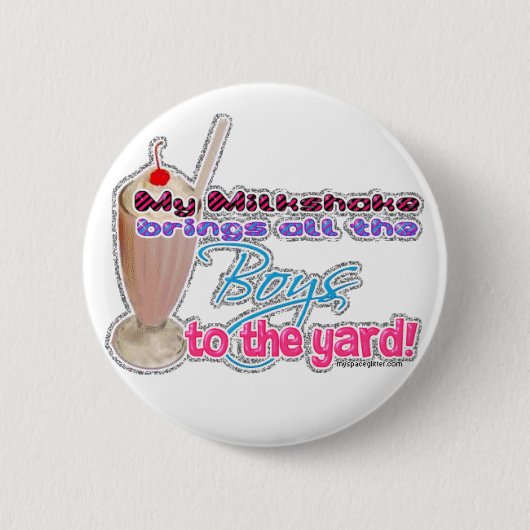 Milchshake Button (Vorderseite)