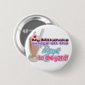 Milchshake Button (Vorne & Hinten)