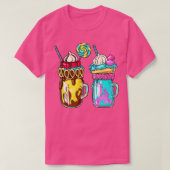 Milchshake Double T-Shirt (Design vorne)
