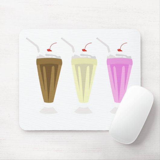 Milchshake Mousepad (Mit Mouse)