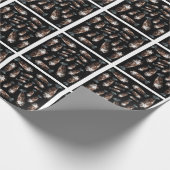 Milchshake-Muster Geschenkpapier (Ecke)