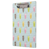 Milchshake-Muster Klemmbrett (Links)