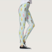Milchshake-Muster Leggings (Rechts)