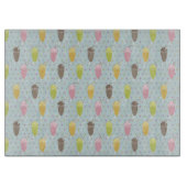 Milchshake-Muster Schneidebrett (Vorderseite)