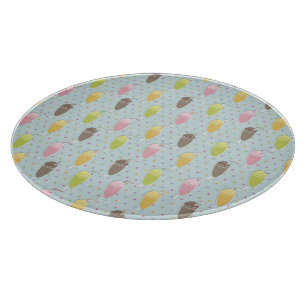 Milchshake-Muster Schneidebrett