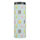 Milchshake-Muster Thermosbecher (Rückseite)