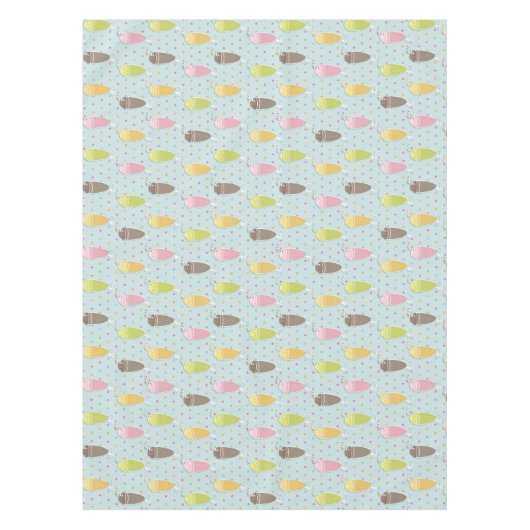 Milchshake-Muster Tischdecke (Vorderseite)