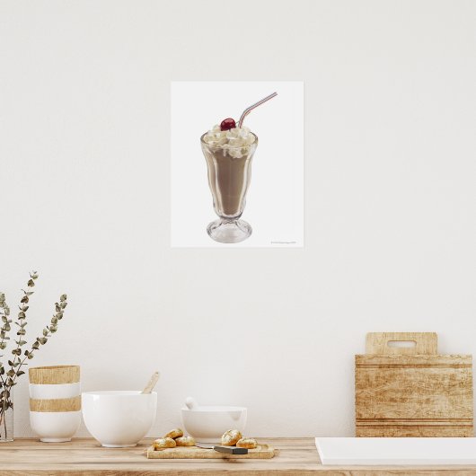 Milchshake Poster (Küche)