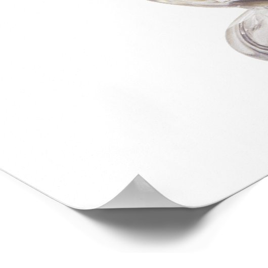 Milchshake Poster (Ecke)