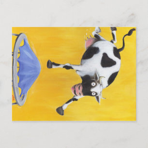 Milchshake Postkarte