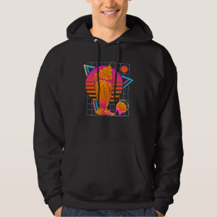 Milchshake Retro 80er Jahre Stil Vintage Hoodie