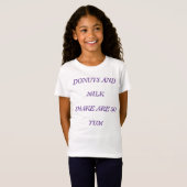 Milchshake und Donuts T-Shirt (Vorne ganz)