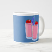 Milchshakes für zwei Jumbo-Tasse (Vorderseite Rechts)