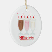 Milchshakes Keramik Ornament (Rechts)