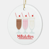 Milchshakes Keramik Ornament (Links)
