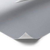 Milchspritze Poster (Ecke)