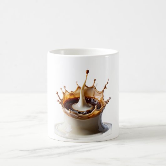 Milchspritzer-Tasse Kaffeetasse (Mittel)