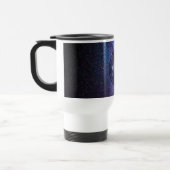 Milchstrahlenfarben, personalisierbar, monogramm reisebecher (Links)