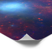 Milchstraße, Astronomie Print, NASA, Weltraum, Hub Poster (Ecke)