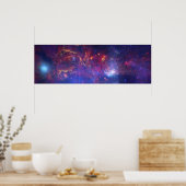 Milchstraße, Astronomie Print, NASA, Weltraum, Hub Poster (Küche)