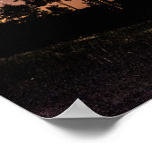 Milchstraße aus dem Silver Lake, Michigan Poster (Ecke)