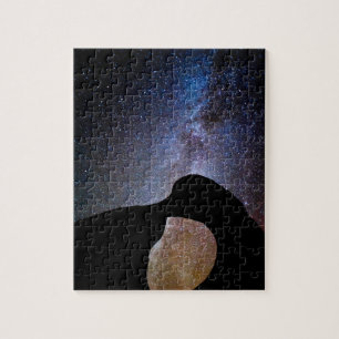 Milchstraße bei Nacht, Kalifornien Puzzle