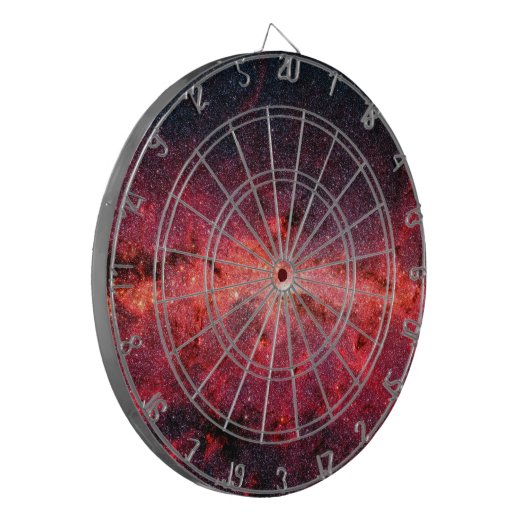 Milchstraße Dartscheibe (Vorderseite Links)
