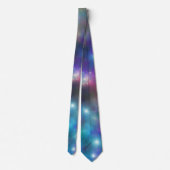 Milchstraße farbenfrohe Galaxie Art Neck Tie Krawatte (Rückseite)