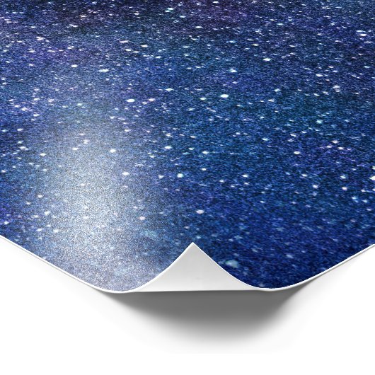 Milchstraße Fotodruck (Ecke)