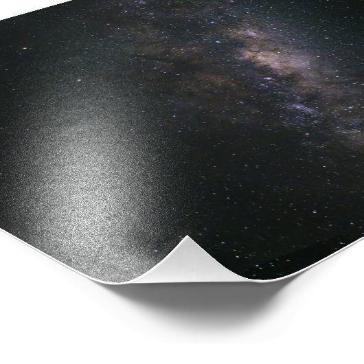 Milchstraße Fotodruck (Ecke)