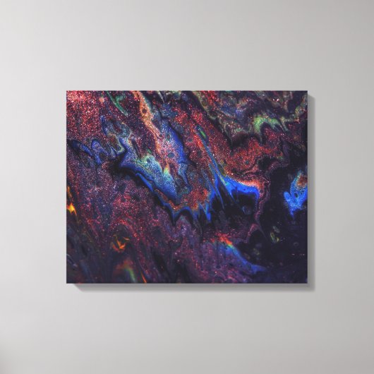 Milchstraße Galaxie Kunst Leinwanddruck (Vorderseite)