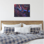 Milchstraße Galaxie Kunst Leinwanddruck (Insitu (Schlafzimmer))