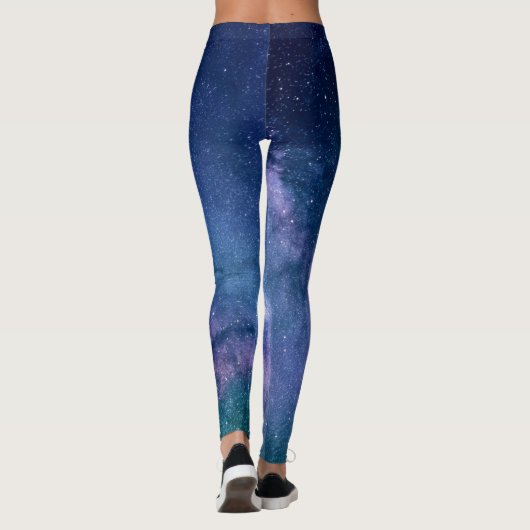Milchstraße-Galaxie Leggings (Rückseite)
